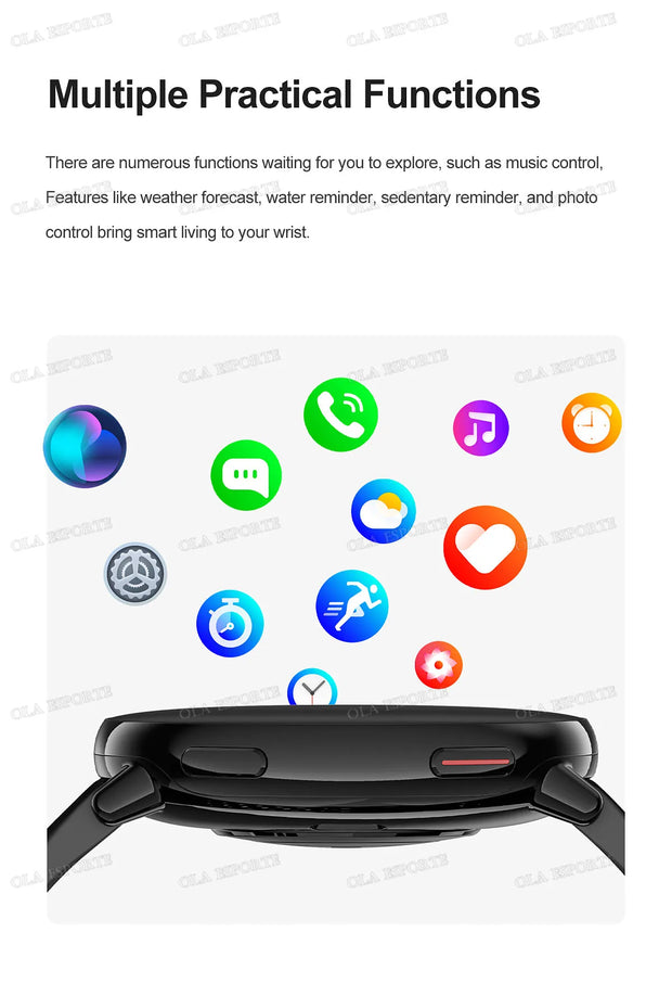 For Amazfit Active 2 GPS Smart Watch Men Women Ai GPT Amoled Waterproof Sport  SmartWatch Compass NFC BT Call Watches for