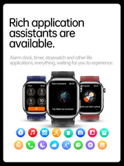 2025 New For XIAOMI Ultra Air Bag SmartWatch Men Blood Fat ECG+PPG Blood Pressure Broadcast NFC HD BT Call Health Bracelet Woman