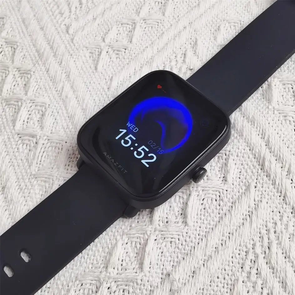 Amazfit Smartwatch BIP U Bluetooth 60 + Sports Mode 5ATM Waterproof Heart Rate Monitoring Sports Watch 95New Exhibition Watches - Reboot Athletic Power – Santé, Sport et Récupération à domicile