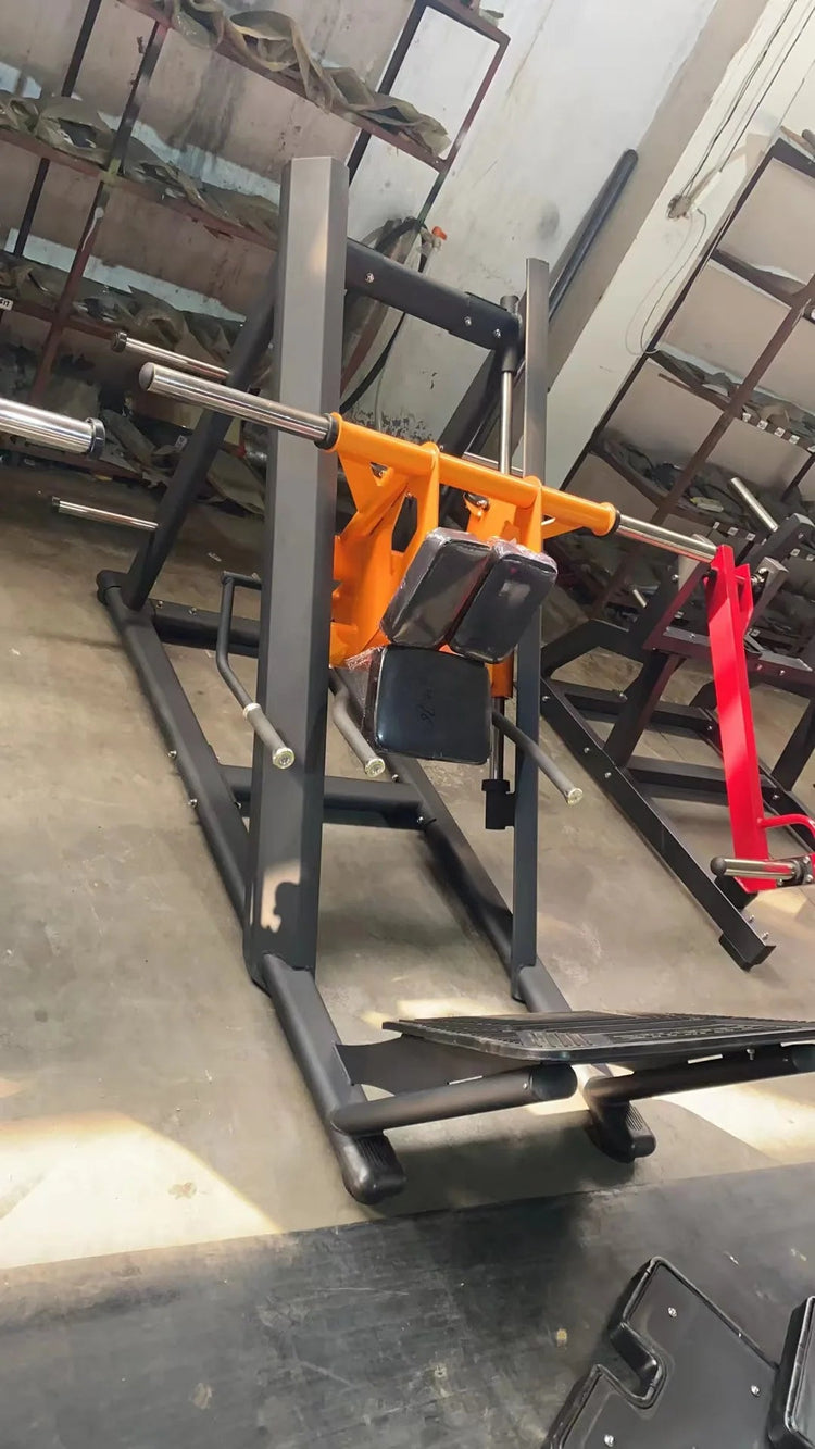 ASJ - DS041 Factory Direct Fitness Gym Equipment Supply Hack Squat Machine Commercial Gym Hack Slide Machine - Reboot Athletic Power – Santé, Sport et Récupération à domicile