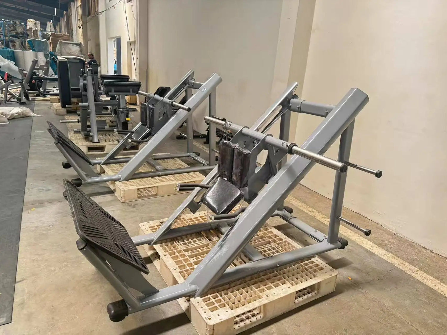 ASJ - DS041 Factory Direct Fitness Gym Equipment Supply Hack Squat Machine Commercial Gym Hack Slide Machine - Reboot Athletic Power – Santé, Sport et Récupération à domicile