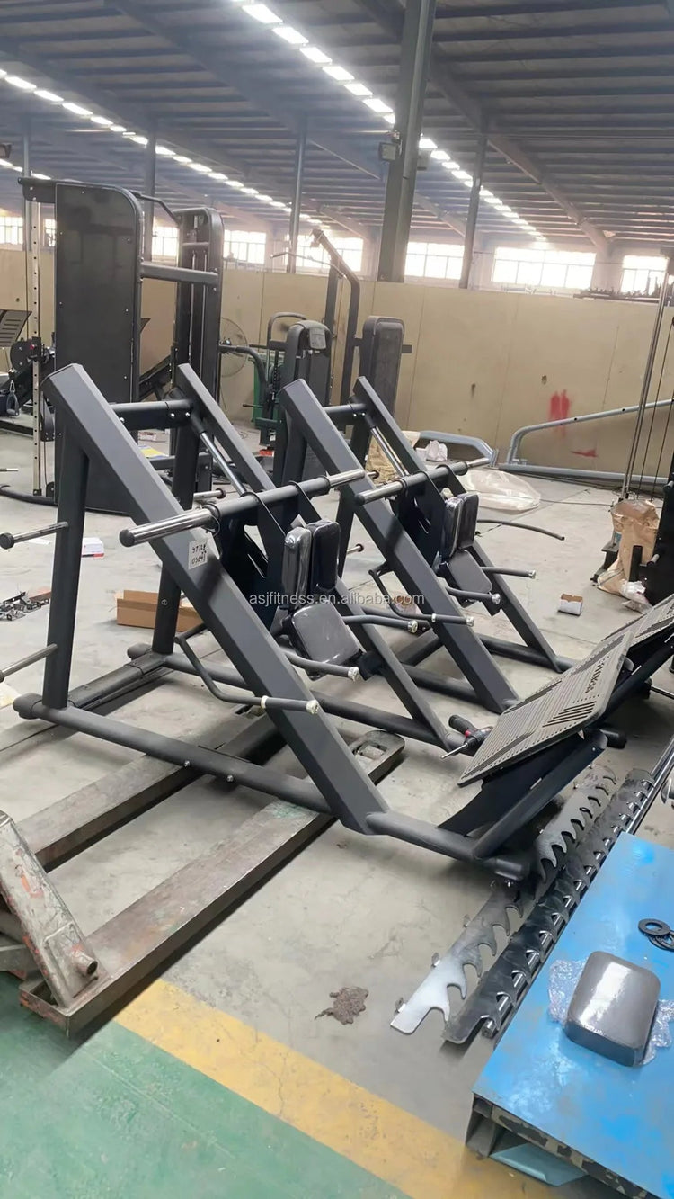 ASJ - DS041 Factory Direct Fitness Gym Equipment Supply Hack Squat Machine Commercial Gym Hack Slide Machine - Reboot Athletic Power – Santé, Sport et Récupération à domicile