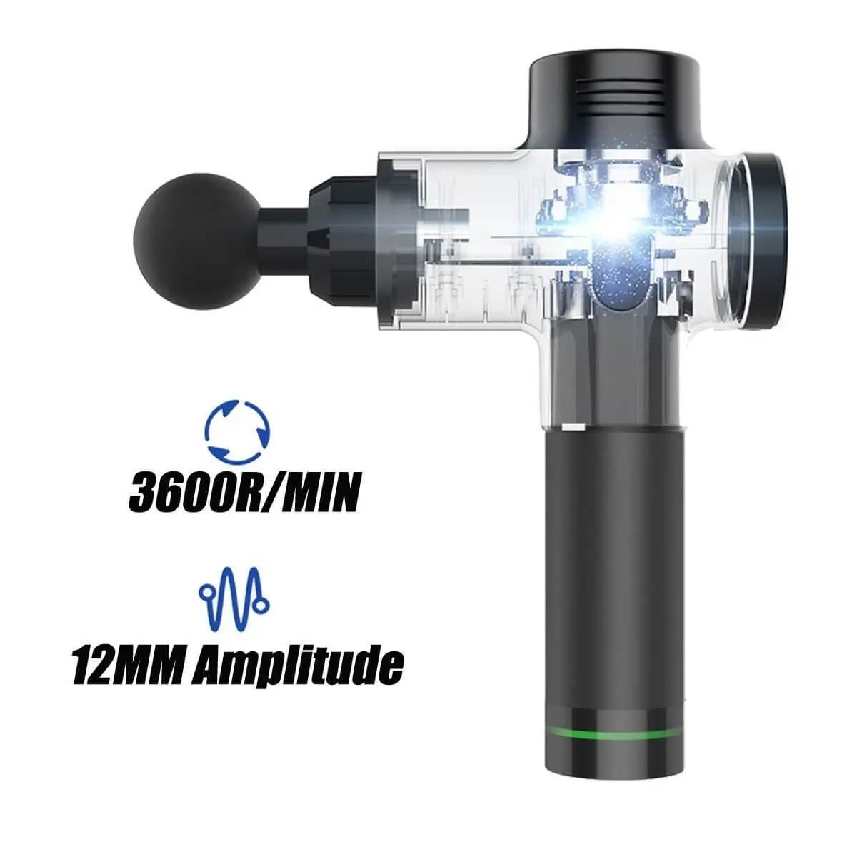 Body Muscle Massager Electric Vibrating Therapy Guns - Reboot Athletic Power – Santé, Sport et Récupération à domicile