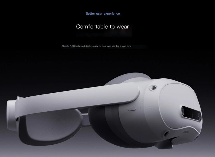 Casque de réalité virtuelle multifonctionnel tout - en - un PICO 4 Ultra Enterprise Edition avec écran binoculaire 4K+ de 2,56 pouces à 90 Hz - Reboot Athletic Power – Santé, Sport et Récupération à domicile