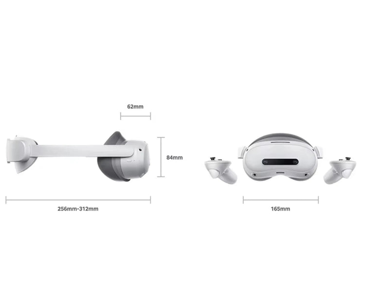 Casque de réalité virtuelle multifonctionnel tout - en - un PICO 4 Ultra Enterprise Edition avec écran binoculaire 4K+ de 2,56 pouces à 90 Hz - Reboot Athletic Power – Santé, Sport et Récupération à domicile