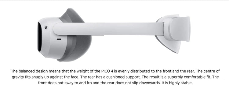 Casque de réalité virtuelle tout - en - un RC Pico 4 VR avec lunettes 3D et écran 4K+ pour le métavers et le streaming de jeux. - Reboot Athletic Power – Santé, Sport et Récupération à domicile