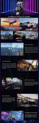 Casques de jeu PC, lunettes de réalité virtuelle, matériel et logiciel AR Mr, le meilleur PCVR pour le jeu, VR Cinema Box - Reboot Athletic Power – Santé, Sport et Récupération à domicile