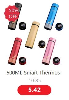 Chinese Style Thermo Bottle Cup Smart Temperature Display Potable Heat Hold Vacuum Flask For Thermos Mug Cups 500ML - Reboot Athletic Power – Santé, Sport et Récupération à domicile