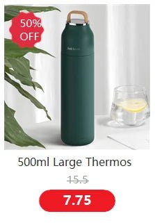 Chinese Style Thermo Bottle Cup Smart Temperature Display Potable Heat Hold Vacuum Flask For Thermos Mug Cups 500ML - Reboot Athletic Power – Santé, Sport et Récupération à domicile