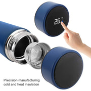 Double Digital Vacuum Insulation 500ml Thermos Tumbler Stainless Steel Smart Water Bottle with LED Temperature Display - Reboot Athletic Power – Santé, Sport et Récupération à domicile