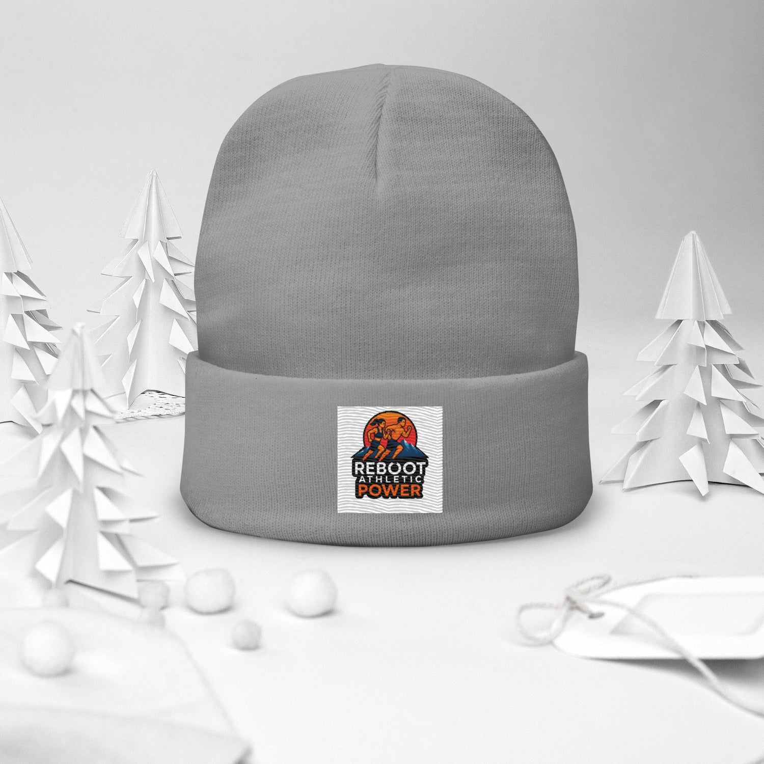Embroidered Beanie - Reboot Athletic Power – Santé, Sport et Récupération à domicile