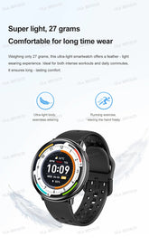 For Amazfit Active 2 GPS Smart Watch Men Women Ai GPT Amoled Waterproof Sport SmartWatch Compass NFC BT Call Watches for - Reboot Athletic Power – Santé, Sport et Récupération à domicile
