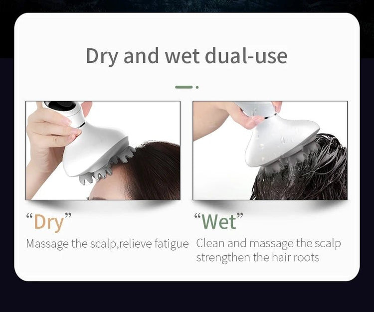 Head Massager Scalp kneading Vibration Waterproof Electric Multifunctional Wireless Portable Dragon Claw Hand Cat Pet Massager - Reboot Athletic Power – Santé, Sport et Récupération à domicile
