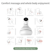 Head Massager Scalp kneading Vibration Waterproof Electric Multifunctional Wireless Portable Dragon Claw Hand Cat Pet Massager - Reboot Athletic Power – Santé, Sport et Récupération à domicile