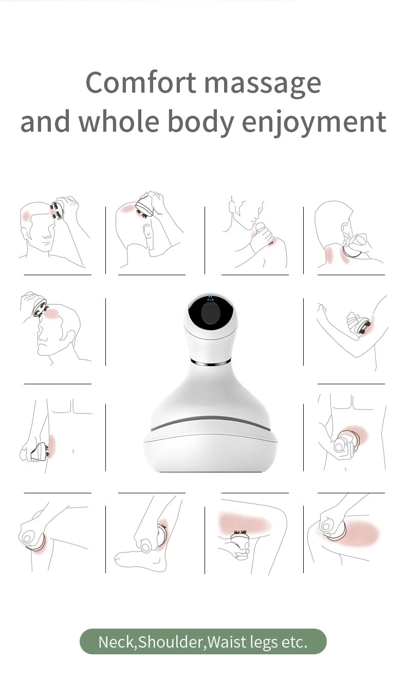 Head Massager Scalp kneading Vibration Waterproof Electric Multifunctional Wireless Portable Dragon Claw Hand Cat Pet Massager - Reboot Athletic Power – Santé, Sport et Récupération à domicile