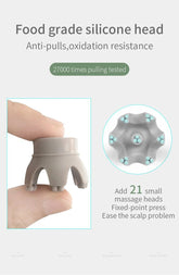 Head Massager Scalp kneading Vibration Waterproof Electric Multifunctional Wireless Portable Dragon Claw Hand Cat Pet Massager - Reboot Athletic Power – Santé, Sport et Récupération à domicile
