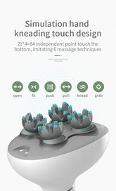 Head Massager Scalp kneading Vibration Waterproof Electric Multifunctional Wireless Portable Dragon Claw Hand Cat Pet Massager - Reboot Athletic Power – Santé, Sport et Récupération à domicile
