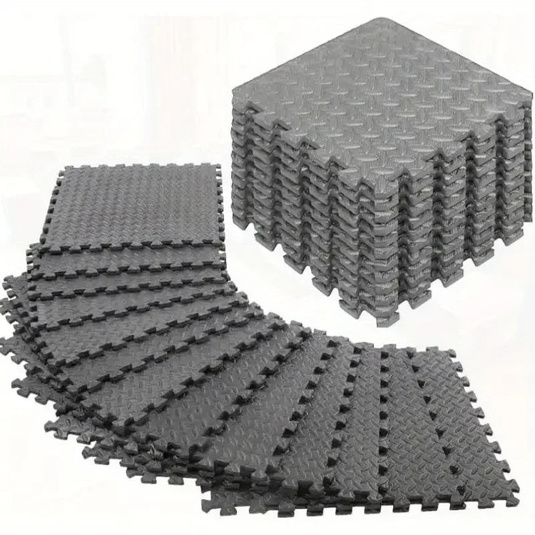 Interlocking Foam Floor Mats for Home Gym Workout Protective Puzzle Mat Tiles Waterproof EVA Padding 1/8/16Pcs - Reboot Athletic Power – Santé, Sport et Récupération à domicile