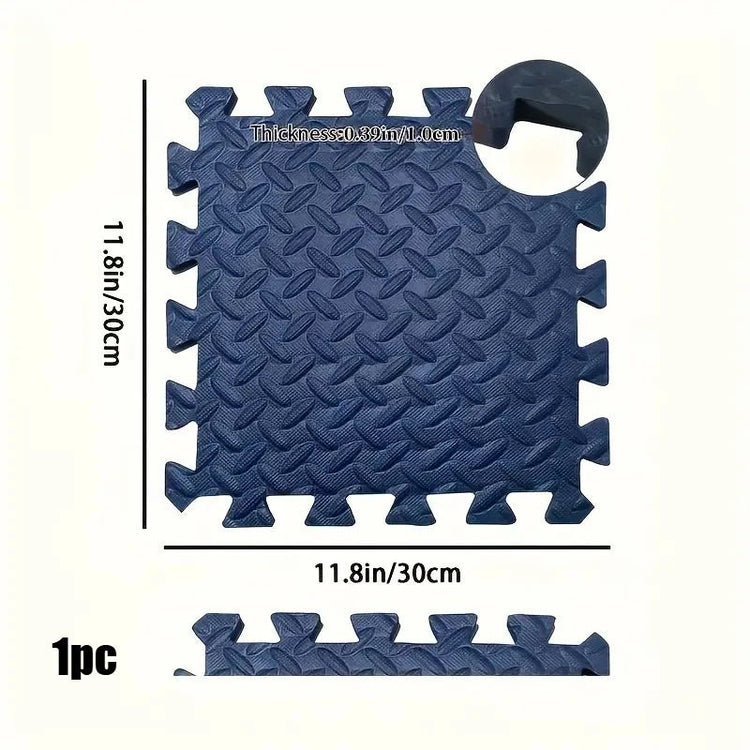 Interlocking Foam Floor Mats for Home Gym Workout Protective Puzzle Mat Tiles Waterproof EVA Padding 1/8/16Pcs - Reboot Athletic Power – Santé, Sport et Récupération à domicile