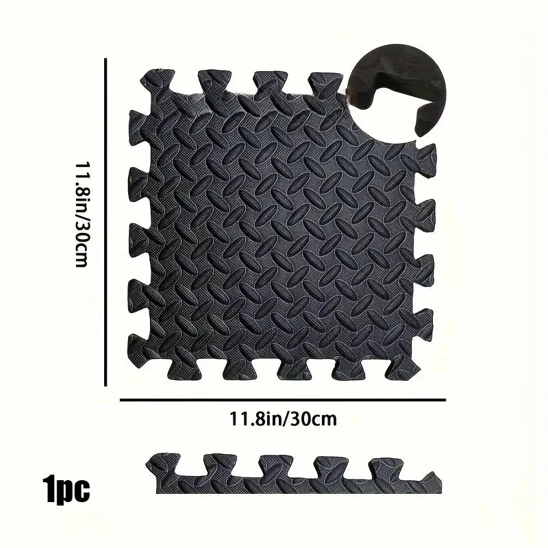 Interlocking Foam Floor Mats for Home Gym Workout Protective Puzzle Mat Tiles Waterproof EVA Padding 1/8/16Pcs - Reboot Athletic Power – Santé, Sport et Récupération à domicile