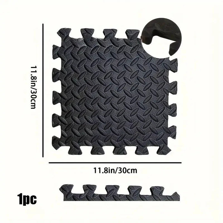 Interlocking Foam Floor Mats for Home Gym Workout Protective Puzzle Mat Tiles Waterproof EVA Padding 1/8/16Pcs - Reboot Athletic Power – Santé, Sport et Récupération à domicile