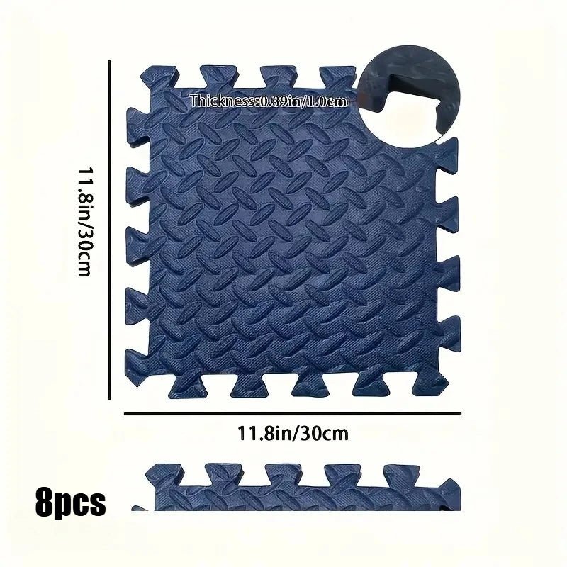 Interlocking Foam Floor Mats for Home Gym Workout Protective Puzzle Mat Tiles Waterproof EVA Padding 1/8/16Pcs - Reboot Athletic Power – Santé, Sport et Récupération à domicile