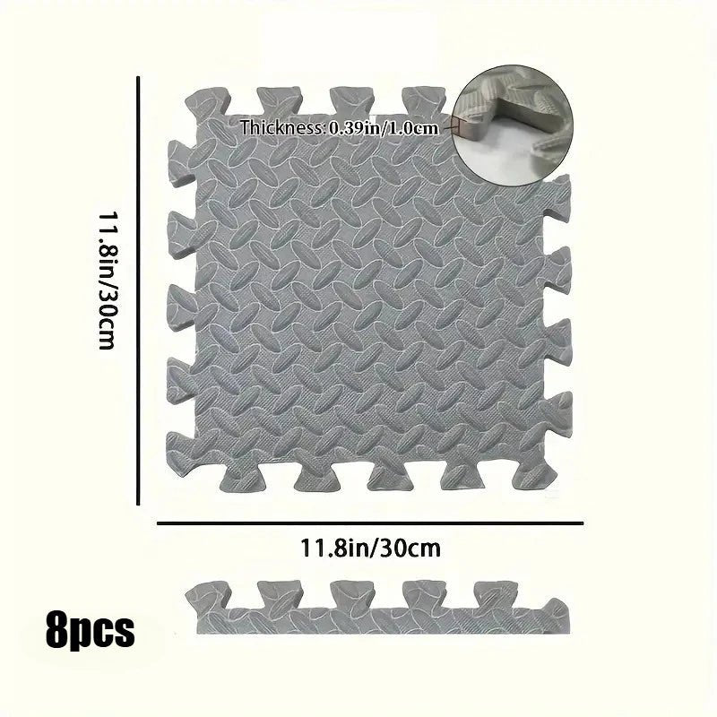 Interlocking Foam Floor Mats for Home Gym Workout Protective Puzzle Mat Tiles Waterproof EVA Padding 1/8/16Pcs - Reboot Athletic Power – Santé, Sport et Récupération à domicile