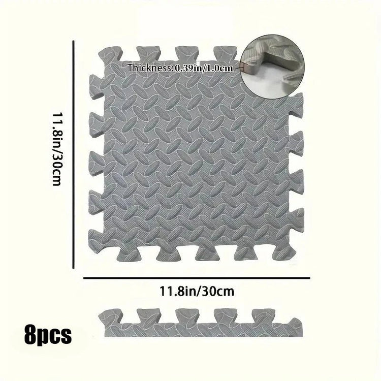 Interlocking Foam Floor Mats for Home Gym Workout Protective Puzzle Mat Tiles Waterproof EVA Padding 1/8/16Pcs - Reboot Athletic Power – Santé, Sport et Récupération à domicile