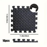 Interlocking Foam Floor Mats for Home Gym Workout Protective Puzzle Mat Tiles Waterproof EVA Padding 1/8/16Pcs - Reboot Athletic Power – Santé, Sport et Récupération à domicile