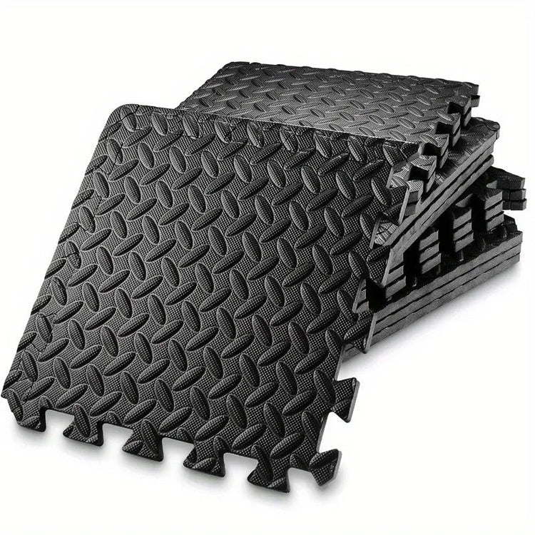 Interlocking Foam Floor Mats for Home Gym Workout Protective Puzzle Mat Tiles Waterproof EVA Padding 1/8/16Pcs - Reboot Athletic Power – Santé, Sport et Récupération à domicile