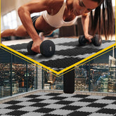 Interlocking Foam Floor Mats for Home Gym Workout Protective Puzzle Mat Tiles Waterproof EVA Padding 1/8/16Pcs - Reboot Athletic Power – Santé, Sport et Récupération à domicile