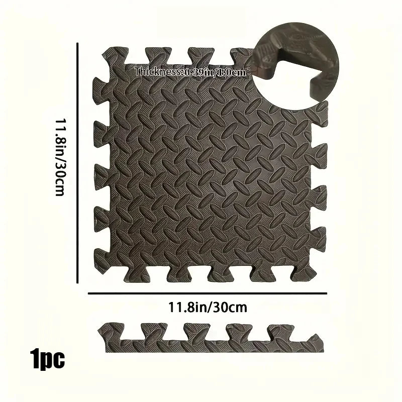 Interlocking Foam Floor Mats for Home Gym Workout Protective Puzzle Mat Tiles Waterproof EVA Padding 1/8/16Pcs - Reboot Athletic Power – Santé, Sport et Récupération à domicile