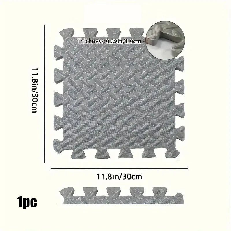 Interlocking Foam Floor Mats for Home Gym Workout Protective Puzzle Mat Tiles Waterproof EVA Padding 1/8/16Pcs - Reboot Athletic Power – Santé, Sport et Récupération à domicile