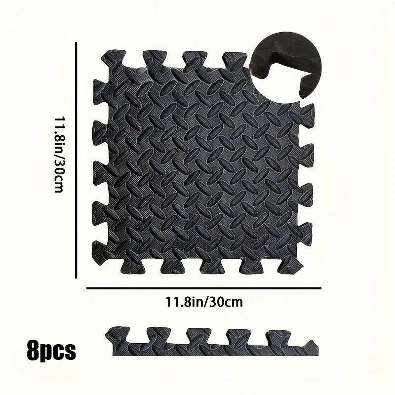 Interlocking Foam Floor Mats for Home Gym Workout Protective Puzzle Mat Tiles Waterproof EVA Padding 1/8/16Pcs - Reboot Athletic Power – Santé, Sport et Récupération à domicile