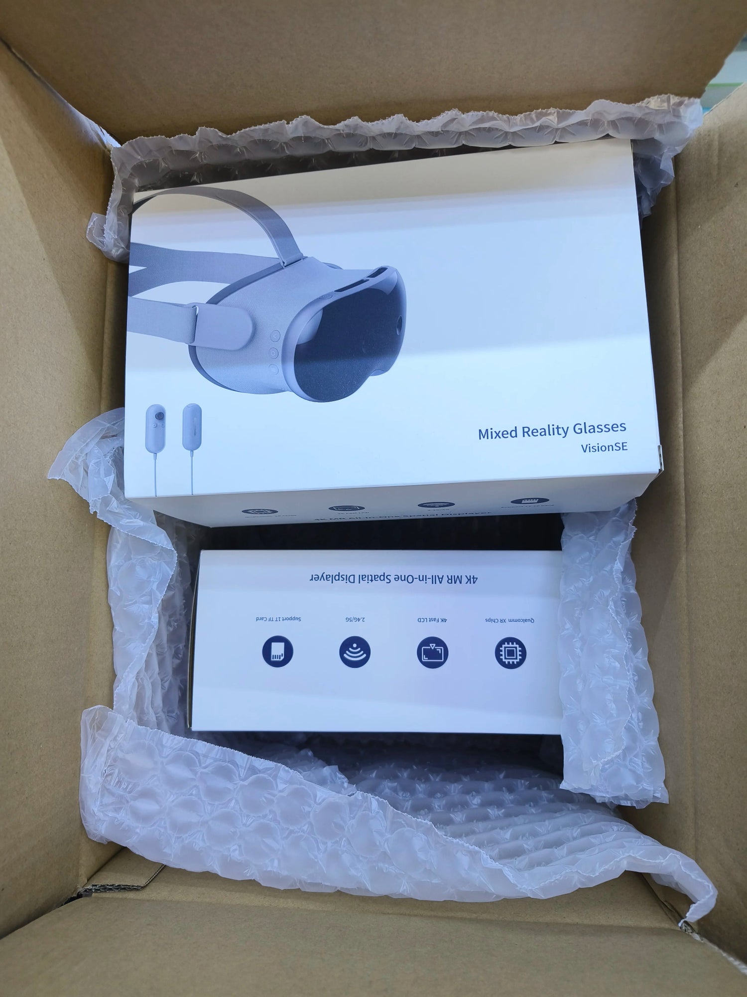 Lunettes de réalité virtuelle 3D pour jeux vidéo, casque 3D, masque avec caméra - Reboot Athletic Power – Santé, Sport et Récupération à domicile