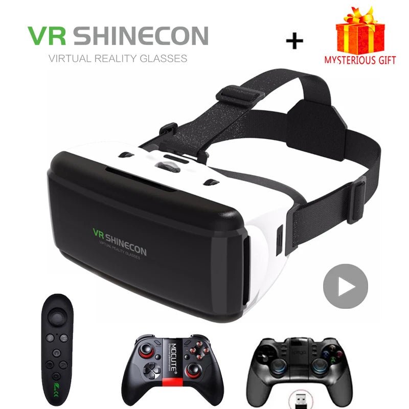Lunettes de réalité virtuelle 3D Shinecon Viar pour iPhone et Android, casque de réalité virtuelle pour jeux vidéo. - Reboot Athletic Power – Santé, Sport et Récupération à domicile