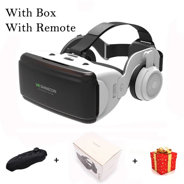 Lunettes de réalité virtuelle 3D Shinecon Viar pour iPhone et Android, casque de réalité virtuelle pour jeux vidéo. - Reboot Athletic Power – Santé, Sport et Récupération à domicile