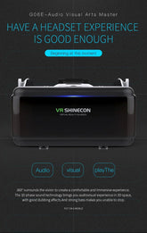 Lunettes de réalité virtuelle 3D Shinecon Viar pour iPhone et Android, casque de réalité virtuelle pour jeux vidéo. - Reboot Athletic Power – Santé, Sport et Récupération à domicile
