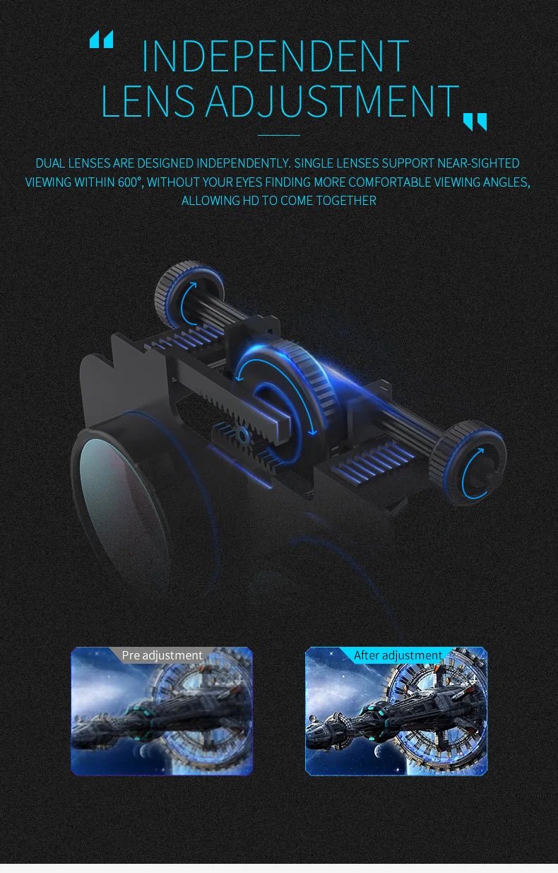 Lunettes de réalité virtuelle 3D Shinecon Viar pour iPhone et Android, casque de réalité virtuelle pour jeux vidéo. - Reboot Athletic Power – Santé, Sport et Récupération à domicile