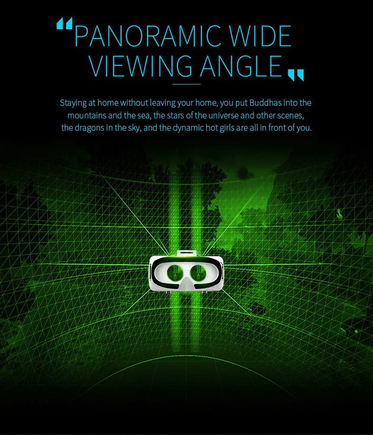 Lunettes de réalité virtuelle 3D Shinecon Viar pour iPhone et Android, casque de réalité virtuelle pour jeux vidéo. - Reboot Athletic Power – Santé, Sport et Récupération à domicile