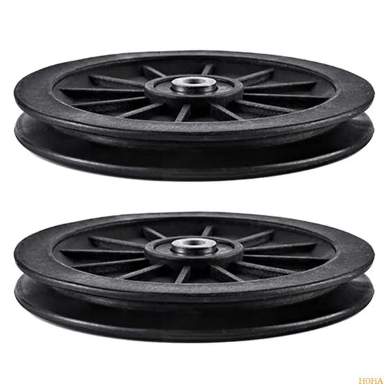 N0HA 1Pc Nylon Bearing Pulley Wheel Round Fitness Pulley Wheel Bearing Replacements Gym Equipment Parts for Fitness Equipment - Reboot Athletic Power – Santé, Sport et Récupération à domicile