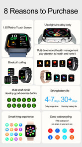 New Fashion NC SmartWatch For Men 1.85&