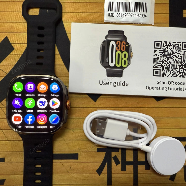 Original M99 Smartwatch 2.4 inch Amoled Screen insert 4G/5G Sim Card GPS WIFI 190° Rotating Camera Game Android 10.0 Smart Watch - Reboot Athletic Power – Santé, Sport et Récupération à domicile