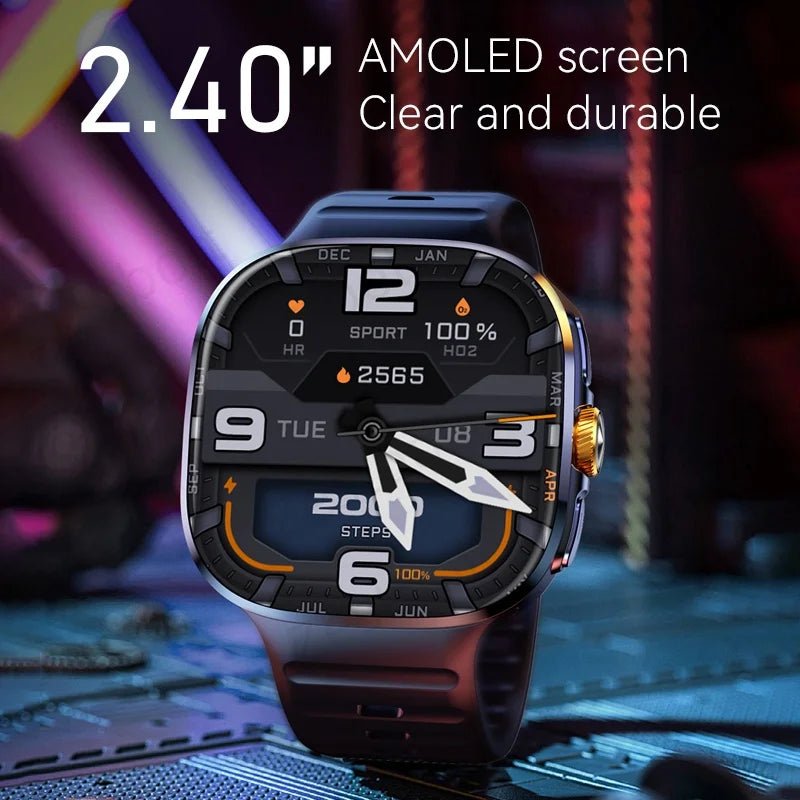 Original M99 Smartwatch 2.4 inch Amoled Screen insert 4G/5G Sim Card GPS WIFI 190° Rotating Camera Game Android 10.0 Smart Watch - Reboot Athletic Power – Santé, Sport et Récupération à domicile