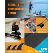 Planche de paddle gonflable étanche Myboat SUB 11'6''x34''x6'' pour adulte, style debout, pêche aquatique avec accessoires SUP сапборд - Reboot Athletic Power – Santé, Sport et Récupération à domicile