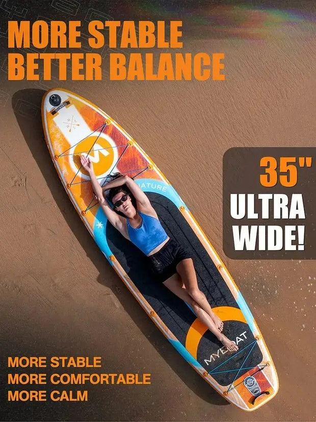 Planche de paddle gonflable étanche Myboat SUB 11'6''x34''x6'' pour adulte, style debout, pêche aquatique avec accessoires SUP сапборд - Reboot Athletic Power – Santé, Sport et Récupération à domicile