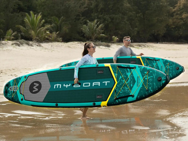 Planche de paddle gonflable étanche Myboat SUB 11'6''x35''x6'' pour adulte, style debout, pêche aquatique avec accessoires SUP сапборд - Reboot Athletic Power – Santé, Sport et Récupération à domicile