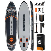 Planche de paddle gonflable Myboat neuve 3,50 m x 89 cm x 15 cm avec accessoires, extra large. - Reboot Athletic Power – Santé, Sport et Récupération à domicile