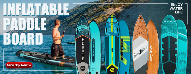Planche de paddle gonflable Myboat neuve 3,50 m x 89 cm x 15 cm avec accessoires, extra large. - Reboot Athletic Power – Santé, Sport et Récupération à domicile