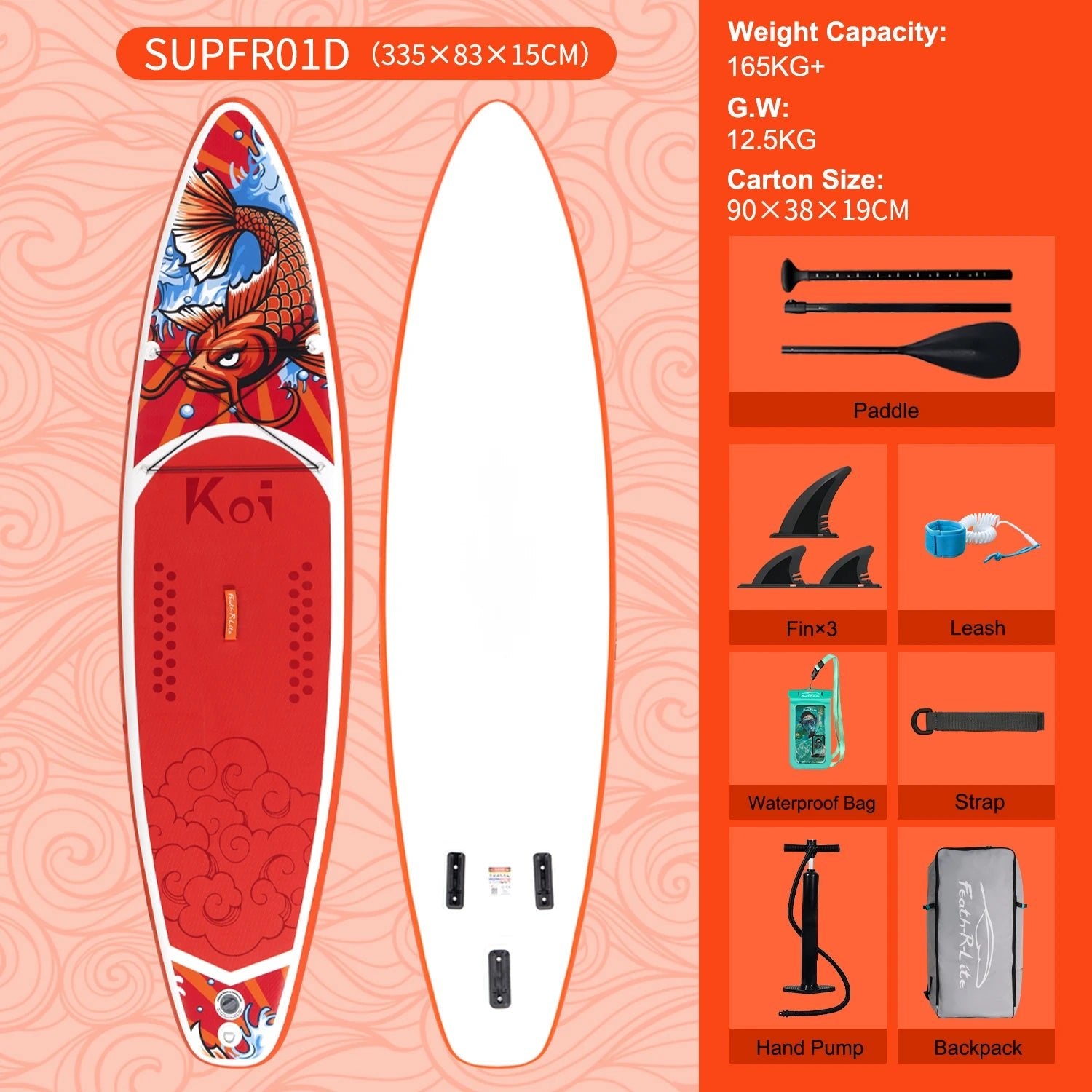 Planche de SUP gonflable Feath - R - Lite 11&